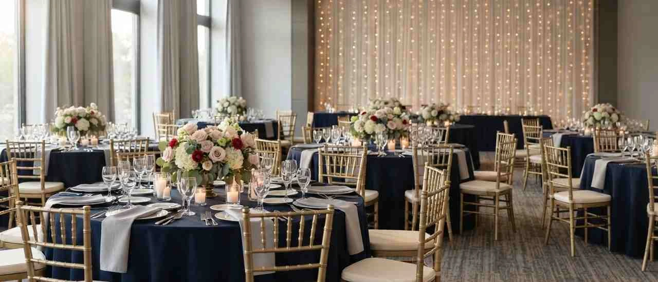 KD Party Rentals event setup